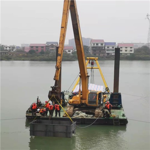 天水市水下沉管安装水上作业